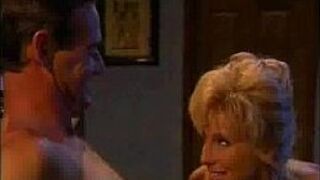 Ending the evening with fucking blonde big tites - porn video