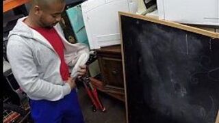 He loves riding that pole - porn video