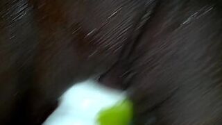 cali cums on didlo - porn video