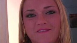 Blonde pantyhose hottie private strip - porn video