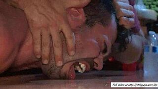 Christian Wilde publicly bangs Billy Santoro - porn video