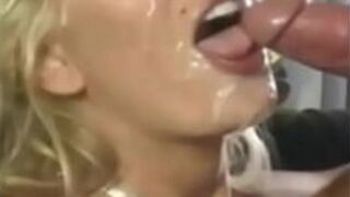 Anna Nova Sloppy Cum Compilation - porn video