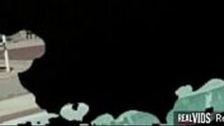 Hardcore chick gets boned outdoors - porn video