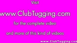 Horny handjob loving teen jerks on cock - porn video