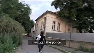 PublicAgent Hot brunette gets fucked in my car - porn video