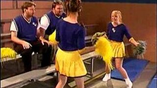 Cheerleader Kristina Black in the locker room - porn video